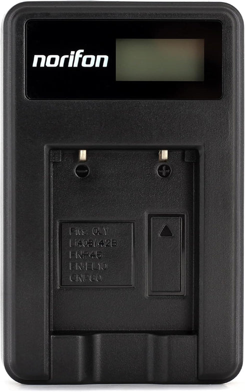 NP-45 LCD USB Charger for Fujifilm FinePix JX250, JX400, J38, J10, J20, JX520, JX580, JX300, JX680, JX370, JV200, JV100, JZ250, JZ100, JZ300, T550...