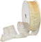 Morex Ribbon 91809/100-004 Organdy Nylon Ribbon, 1 1/2-Inch by 100-Yard, Ivory...