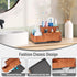 Electric Toothbrush Holder for Bathroom, Plastic Bathroom Countertop Organizer Compartment, Vanity Organizer Tray, Countertop Organizer Box, Kids ...