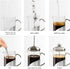 OVENTE French Press Coffee Maker 12 Ounce, 4 Level Stainless Steel Filter System & Heat Resistant Borosilicate Glass, Scoop included, Silver FSL12...