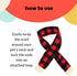 Huxley & Kent Pet Scarf | Buffalo Check (Large) | Festive Christmas Holiday Accessory for Dogs/Cats | Holiday Pet Scarf Neckwear| Cute Fun Winter ...