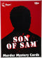 Regal Games - Son of Sam - Murder Mystery Card Game - for Holidays, Game Nights, and Parties - 5”x 2” card size - 54 Count - Up to 26 Players, Age...