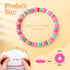 36 Pcs Back to School Teacher Appreciation Gifts Heishi Bracelets Bulk for Women Stackable Preppy Bracelets Teach Love Inspire Thank You Gifts for...