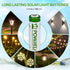 Ni-MH Rechargeable AA Batteries,1.2V 1000mAh High Capacity Pre-Charged Double A Solar Battery for Garden Landscaping Solar Lights, String Lights, ...