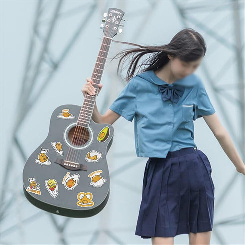 CHVISO 60PCS Japanese Lazy Egg Kawaii Stickers - Vinyl Waterproof Stickers for Kids, Teens, Adults - Laptop, Water Bottles, Skateboard, Guitar...