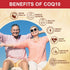 CoQ10 400mg SoftGels COQ10 - CQ10 Coenzyme Q10 Supplement, Plus PQQ, Omega 3, and Vitamin E, for Heart and Cellular Energy, 120 Servings...