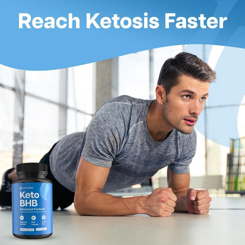 Keto BHB Exogenous Ketones for Men & Women - Keto Supplements for Mental Clarity & Focus - Keto Burn - Keto Fat Burner - Keto Pills Carb-Free Ener...