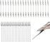 ELANE 40PCS Metal Wire Alligator Clamp Clips Set,Including 20pcs 4.7Inch Single Head Alligator Clips and 20pcs Double Head Alligator Clips for DIY...