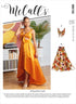 McCall's M8152F5 Misses' High-Waisted Pleated Skirt and Tie Crop Top Sewing Patterns Kit, Design Code M8152, Sizes 16-24...