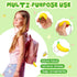 Jexine 40 Pack Banana Keychains Stretchy Toys Banana Fidget Toys Banana Stress Toy for Birthday Party Favors School Supplies...