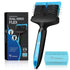 Dual Flex Slicker Brush Dog Brush, Gentle Grooming Tool for Sensitive Dogs & Cats - Ideal for Long Hair, Removes Undercoat, Tangles, and Knots...