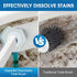 Disposable Toilet Brush Handle with 32 Count Toilet Refills, Disposable Toilet Bowl Brush & Upgraded Toilet Bowl Refill Pads for Bathroom and Toil...