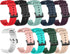 10Pack Compatible with FITVII H56/FT26 Fitness Tracker 1.7 inch Bands 22mm, Replacement Breathable Lightweight Soft Silicone Sweat Resistant Sport...