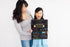 Kate & Milo First and Last Day of School Reversible Chalkboard, Reusable Photo Sharing Prop with Included Chalk, Back to School Pictures, Double S...