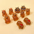 Luminous Capybara Mini Resin Animals Figurines,Desktop Tabletop Outdoor Craft Decor for Miniature Garden Accessories (20pcs)...