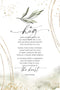 DEXSA A Hug Wood Plaque with Inspiring Quotes 6"x9" - Elegant Vertical Frame Wall & Tabletop Decoration | Easel & Hanging Hook | When sorrow enter...