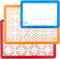 MIU Macaroon Silicone Baking Mat, Non-Stick Cookie Baking Mat, 2 Half Sheets and 1 Quarter Sheet, Perfect Baking Pad Cookie Kit for Macarons, Cake...