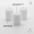 Royal Imports Votive Candle, Unscented White Wax, Box of 72, for Wedding, Birthday, Party, Spa, Holiday & Home Decoration (10 Hour Burn Time)...