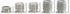 1/4" to 3/8" Convert Screw 5 Pack (3 Different Lengths Adapter Set) Desmond Camera Tripod Bushings...