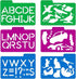 Essential Learning Products Stencil Mill...
