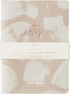 DesignWorks Ink Set Of 3 Coordinate Saddle Stitched Flex Notebooks, 6" X 8", Naturals...