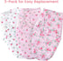 david's kids 100% Cotton Baby Swaddle Wrap 0-6 Months, Soft Breathable Swaddle Blanket for Newborn Infant, Adjustable Baby Swaddle Sleep Sacks for...