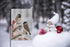 ALAZA Double Sided White Black Tow Cute Chickadees in Winter Snow Polyester Garden Flag Banner 12 x 18 Inch for Outdoor Home Garden Flower Pot Dec...