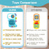 Baby Cell Phone Toys Toddler Play Phone Pretend Phone with Lights Music Kids Mini Phone Soft Teether Birthday Gifts for Infant Toddler 12+ Months ...