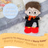 Kids Preferred Harry Potter Teether Plush Toy Crinkle Cloth for Newborn Baby Boys and Girls 10 inches...