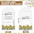 Fumete 50 Pcs Baby Shower Party Favor Baby Shower Seed Packet Baby in Bloom Kraft Bags with Window Seed Envelopes Resealable Seed Organizer Storag...