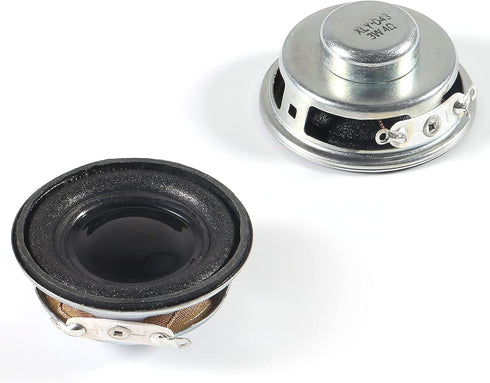 2PCS 1.5" 4Ohm 3W DIY Small Full Range Audio Speaker Stereo Woofer Loudspeaker for Arduino and DIY Speaker...