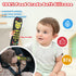 Baby Remote Control Toy, Realistic Toddler TV Remote Toy with Light Sound Kid Learning Education Musical Toys with English French Spanish Infant G...