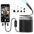 Borescope Camera with Light Endoscope Camera with Light iPhone, 1920P HD Inspection Camera Endoscope Camera for Android, IP67 Waterproof Portable ...