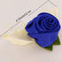 Arlai 1 pcs Wedding Bridesmaid Bride Wrist Corsage Decoration Hand Flower, Dark Blue...