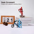Robot Action Figure, 3D Printed with Full Articulation for Stop Motion Animation (Blue)...