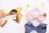 California Tot Set of 4 Faux Suede 3D Bow Clips for Toddlers, Girls (3D Set of 4)...