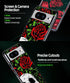 Google Pixel 8 Case, Slim Fit Glow in The Dark Luminous Hybrid Hard PC Soft TPU Bumper Shockproof Drop Protective Phone Cover for Men Women Boys,R...