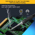 Cordless Soldering Iron Station compatible w/Dewalt 20V Max Battery (NOT Included) with Digital Display, Auto-Sleep, °C/°F Conversion, Welding Too...