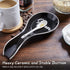 Ceramic Spoon Rest for Stove Top, DAYYET Large Spoon Holder, Spoon Rest for Kitchen Counter, Spatula Holder Utensil Rest for Ladles, Tong, Modern ...