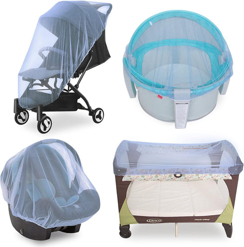 Mosquito Net for Stroller Baby Mosquito Net Perfect Bug Net for Strollers, Bassinets, Cradles, Playards, Pack N Plays and Portable Mini Crib, Baby...