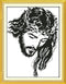 Cross Stitch Kits, Awesocrafts Meditation Jesus Easy Patterns Cross Stitching Embroidery Kit Supplies Christmas Gifts, Stamped or Counted (Jesus, ...