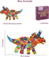 Puzzles for Kids Ages 4-6, 8-10 and Adults 200 Pieces Elephant and 150 Dinosaur Puzzle Animal Shaped Jigsaw Puzzles for Boys Girls Mom Dad Grandki...