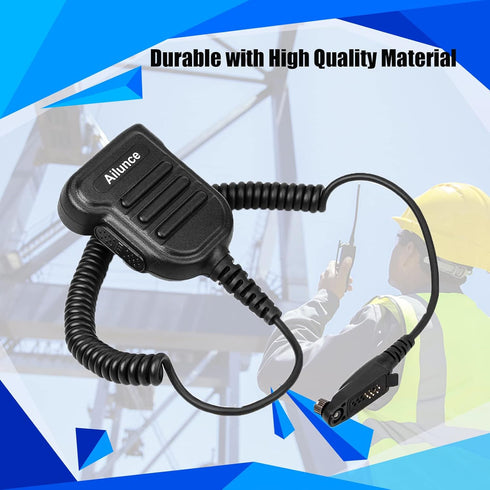 Retevis RT29 Ailunce HD1 Radio Microphone,Original Shoulder Speaker Mic, Compatible with RT29 RT48 NR30 RB23 Ailunce HD1 HD2 HA1G Motorola GP328 P...