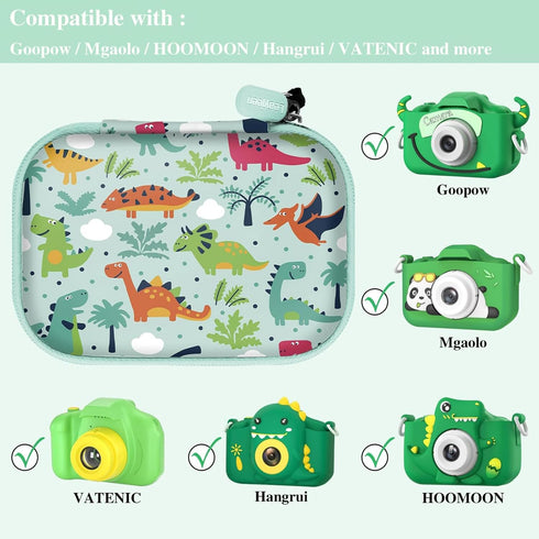 Leayjeen Kids Camera Case Compatible with Goopow/Mgaolo/HOOMOON/Hangrui Kids Camera Toys and Children Digital Video Camcorder Camera,Best Easter B...