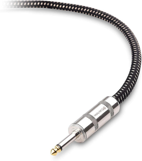 Cable Matters Premium Braided 12AWG 1/4 Inch TS to Speaker Cable 6 ft Compatible with Speakon NL4FC Port...