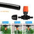 1/4 inch pipe upgrade mini accessory kit, 48 drip line connectors for drip system -10 straight heads, 8 tees, 8 elbows, 6 three-dimensional sector...