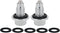 2PCS M14x1.5MM Magnetic Engine Oil Drain Plug Fit Ford Jeep Chrysler Dodge Lincoln Fiat Ram LandRover Mercury Select Models, Replace 090-115 090-1...