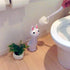 Meiho ME02 Cat Toilet Brush Black...