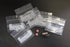 200 Piece Resealable Zipper Locking Pill Pouches - Daily AM PM Travel Medicine Organizer, Clear Reusable Write-On Labels for Vitamins and Medicati...