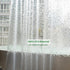 Shower Curtain Liner 75inches Long, EVA Waterproof Weighted Heavy Duty Bathroom Shower Liner with 3 Strong Magnets and 12 Rust Proof Grommets, Cob...